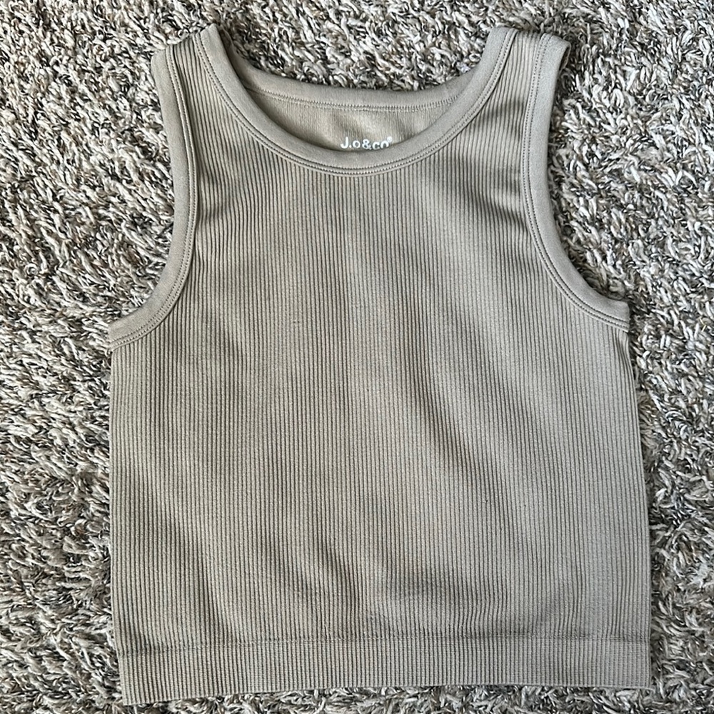 Jo & Co Ribbed Tank Top